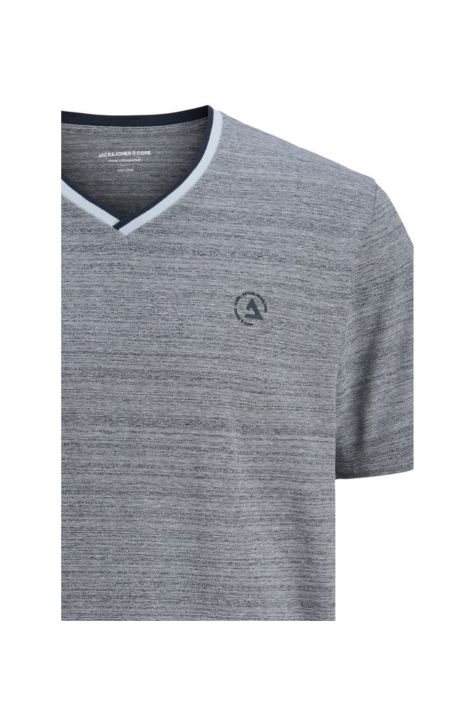 JCOCONTRAST TEE SS V-NECK SMU 12258394 CASHMERE BLUE